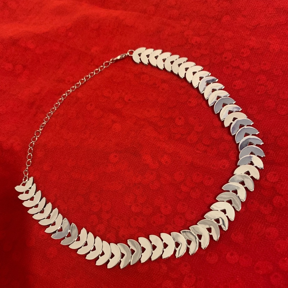 Silver Minimalist Choker / NEW Trendy